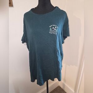 Old Navy Dark Green Crewneck Tee XXL Tall